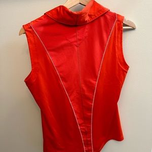 Annika Red Golf Shirt